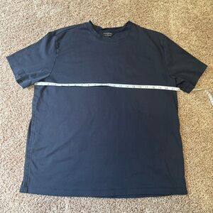 Banana Republic Luxe Touch Navy Blue T-Shirt - XL